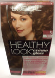 L'Oreal Healthy Look Creme Gloss Hair Color CHOOSE YOUR COLOR, Hair Color, Hair, makeupdealsdirect-com, 5 Medium Brown (Truffle), 5 Medium Brown (Truffle)
