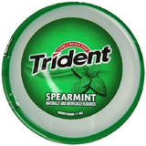 Trident Gum, Sugar Free, Spearmint 60 Pieces, Chewing Gum, Trident, makeupdealsdirect-com, [variant_title], [option1]