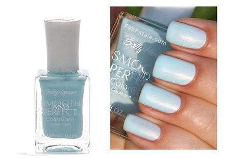 Sally Hansen Smooth & Perfect Color Care Nail Polish #06 Air Baby Blue, Nail Polish, Sally Hansen, makeupdealsdirect-com, [variant_title], [option1]