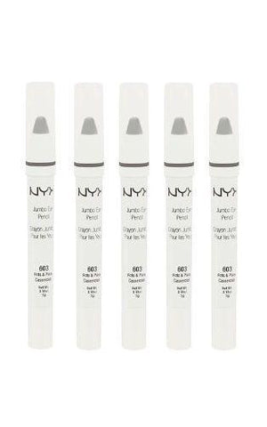 Lot Of 5 - Nyx Jumbo Eye Pencil Pots & Pans Jep603, Eyeliner, NYX, makeupdealsdirect-com, [variant_title], [option1]