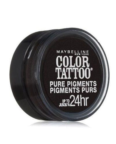 Maybelline Color Tattoo Eyestudio 24 Hour Eyeshadow Pure Pigm #30 Black Mystery, Eye Shadow, Maybelline, makeupdealsdirect-com, [variant_title], [option1]