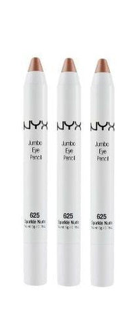 Lot of 3 - New Nyx Cosmetics Jumbo Eye Pencil Color Sparkling Nude Jep625, Eye Shadow, NYX, makeupdealsdirect-com, [variant_title], [option1]