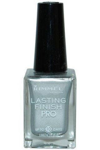 Rimmel Lasting Finish Pro Nail Lacquer Polish 0.45 Oz #280 Pure Silver, Nail Polish, Rimmel, makeupdealsdirect-com, [variant_title], [option1]