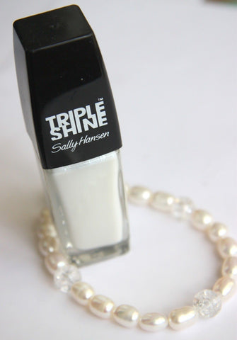 SALLY HANSEN #170 GREAT WHITE  TRIPLE SHINE NAIL COLOR ., Nail Polish, Sally Hansen, makeupdealsdirect-com, [variant_title], [option1]