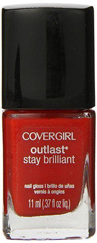 Covergirl Outlast  Stay Brilliant Nail Polish Lacquer In Ever Reddy #175, Nail Polish, CoverGirl, makeupdealsdirect-com, [variant_title], [option1]