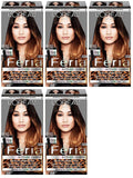 L'Oreal Paris Feria Intense Ombre Hair Color, Soft Black To Black O40, Hair Color, L'Oreal, makeupdealsdirect-com, Pack of 5, Pack of 5