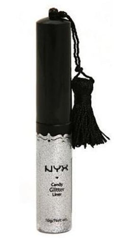 Nyx Candy Glitter Liner Eye Liner,"Choose Your Shade!!!", Eye Shadow, Nyx, makeupdealsdirect-com, Silver, Silver