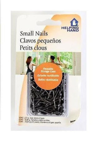Helping Hand Small Straight T-head Nails, 2.5 Oz, Nails, Helping Hand, makeupdealsdirect-com, [variant_title], [option1]