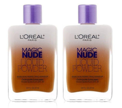 Lot Of 2 - L'oreal Magic Nude Liquid Powder #332 Soft Sable, Foundation, L'OREAL, makeupdealsdirect-com, [variant_title], [option1]