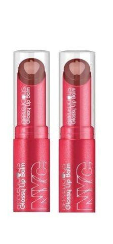 Lot Of 2 - Nyc New York Color Applelicious Glossy Lip Balm Chocolate Apple 352, Lip Gloss, NYC, makeupdealsdirect-com, [variant_title], [option1]