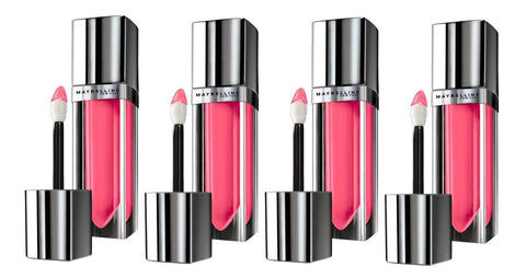 Lot of 4 - Maybelline Color Sensational Elixir Lip Gloss 075 Fuchsia Flourish, Other Lip Makeup, Maybelline, makeupdealsdirect-com, [variant_title], [option1]