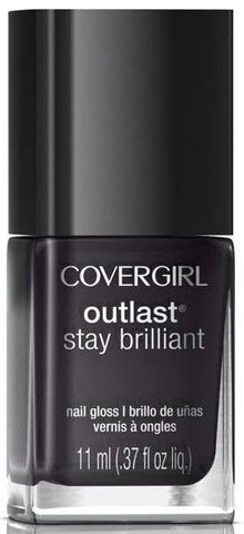 Covergirl Outlast Stay Brilliant Nail Gloss 325 Black Diamond, Nail Polish, CoverGirl, makeupdealsdirect-com, [variant_title], [option1]