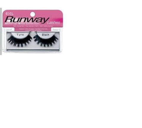 Ardell Runway Lashes Make-Up Collection, Choose Your Style, False Eyelashes & Adhesives, Ardell, makeupdealsdirect-com, Tyra Black, Tyra Black