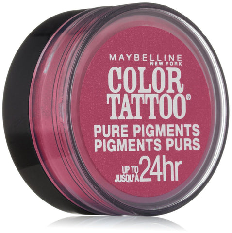 MAYBELLINE COLOR TATTOO PURE PIGMENTS EYE SHADOW #20 PINK REBEL, Eye Shadow, Maybelline, makeupdealsdirect-com, [variant_title], [option1]