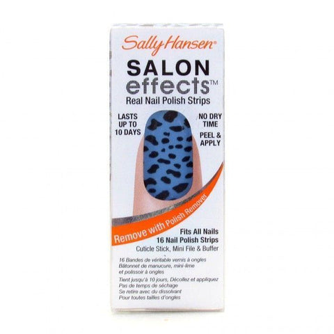 Sally Hansen Salon Effects Real Nail Polish Strips 570 Hear Me Roar!, Nail Art Accessories, Sally Hansen, makeupdealsdirect-com, [variant_title], [option1]