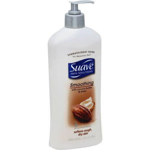 Suave 24hr Moisturizer Body Lotion Vitamin E Cocoa Butter Shea  Uchose, Body Lotions & Moisturizers, Suave, makeupdealsdirect-com, Smoothing w/Cocoa Butter & Shea, 18oz, Smoothing w/Cocoa Butter & Shea, 18oz