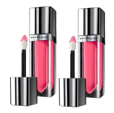 Lot Of 2 - Maybelline Color Sensational Elixir Lip Gloss 075 Fuchsia Flourish, Other Lip Makeup, Maybelline, makeupdealsdirect-com, [variant_title], [option1]