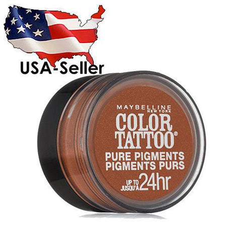 MAYBELLINE - 35 BREAKING BRONZE COLOR TATTOO PURE PIGMENTS EYE SHADOW, Eye Shadow, Maybelline, makeupdealsdirect-com, [variant_title], [option1]