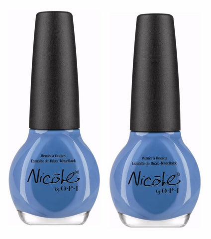 Lot Of 2 - Nicole By Opi Nail Polish/lacquer I Sea You And Raise You Light Blue, Nail Polish, Nicole by OPI, makeupdealsdirect-com, [variant_title], [option1]