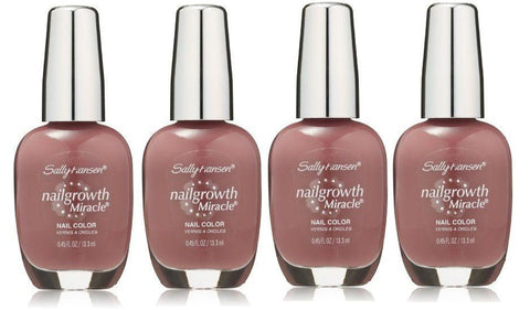 Lot of 4 - Sally Hansen Nailgrowth Miracle Nail Polish 270 Gorgeous Grape, Nail Polish, Sally Hansen, makeupdealsdirect-com, [variant_title], [option1]