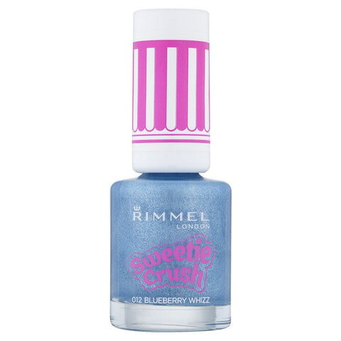 Rimmel London Sweetie Crush Sugar Textured Nails, Nail Polish, Rimmel, makeupdealsdirect-com, 012 Blueberry Whizz, 012 Blueberry Whizz