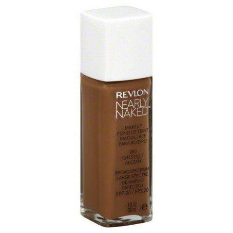 Revlon Nearly Naked Liquid Makeup Broad Spectrum Spf 20,"Choose Your Shade!", Foundation, Revlon, makeupdealsdirect-com, 280 Chestnut, 280 Chestnut