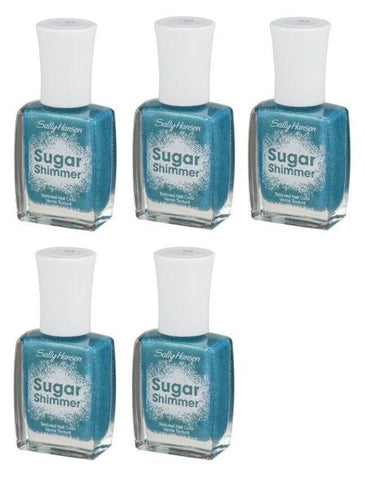 Lot of 5 Sally Hansen Sugar Shimmer Nail Polish - 0.4 Fl Oz - New - Work of Tart, Nail Polish, Sally Hansen, makeupdealsdirect-com, [variant_title], [option1]