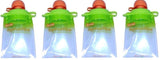 4 Pack Booginhead Squeezems Travel Easy Fill Safe Bpa Free Reusable Food Pouches, Breast Milk Storage, BOOGINHEAD, makeupdealsdirect-com, [variant_title], [option1]