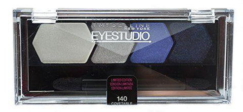 Maybelline - # 140 COVETABLE COBALT -  Eye Studio Quad Eye Shadow, Eye Shadow, Maybelline, makeupdealsdirect-com, [variant_title], [option1]