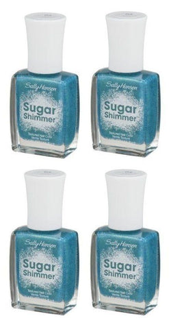 Lot of 4 Sally Hansen Sugar Shimmer Nail Polish - 0.4 Fl Oz - New - Work of Tart, Nail Polish, Sally Hansen, makeupdealsdirect-com, [variant_title], [option1]
