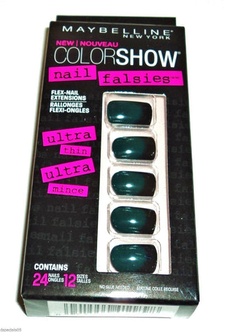 Maybelline Color Show Nail Falsies, 20 Emerald Ombre, Nail Art Accessories, Maybelline, makeupdealsdirect-com, [variant_title], [option1]