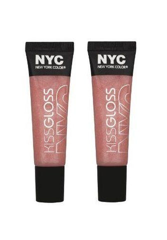 LOT OF 2 - N.Y.C. / NYC Kiss Gloss #531 City Sorbet, Lip Gloss, NYC, makeupdealsdirect-com, [variant_title], [option1]