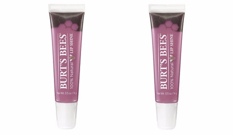 Lot Of 2 Burt's Bees Lip Shine Flutter 040 100% Natural Gloss Stick Moisturizing, Lip Gloss, Seventh Generation, makeupdealsdirect-com, [variant_title], [option1]