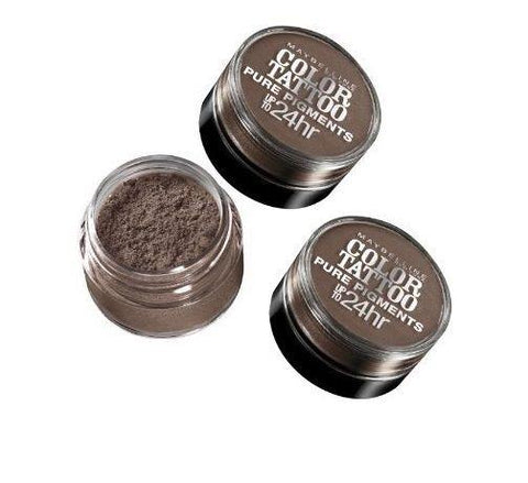 Lot of 3 - Maybelline Color Tattoo Pure Pigments Eye Shadow #45 Downtown Brown, Eye Shadow, Maybelline, makeupdealsdirect-com, [variant_title], [option1]