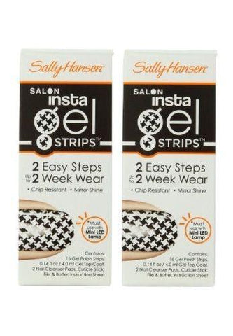LOT OF 2 Sally Hansen INSTA GEL Strips 16-Strips-Chip Resistant #440 BONUS CHECK, Manicure/Pedicure Tools & Kits, Sally Hansen, makeupdealsdirect-com, [variant_title], [option1]