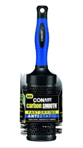 Conair Carbon Smooth Fast Drying Anti Static Brush, Brushes & Combs, Conair, makeupdealsdirect-com, [variant_title], [option1]