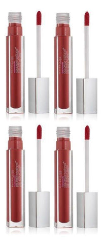 Lot of 4 Maybelline Sensational High Shine Lip Gloss 80 Gleaming Grenadine, Lip Gloss, Maybelline, makeupdealsdirect-com, [variant_title], [option1]