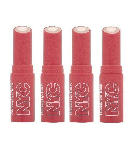 Lot of 4 - Nyc New York Color Applelicious Glossy Lip Balm ~ Blushing Golden 350, Lip Balm & Treatments, NYC Applicious, makeupdealsdirect-com, [variant_title], [option1]