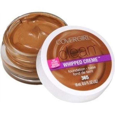 COVERGIRL CLEAN WHIPPED CRÈME FOUNDATION #365 TAWNY, Foundation, CoverGirl, makeupdealsdirect-com, [variant_title], [option1]