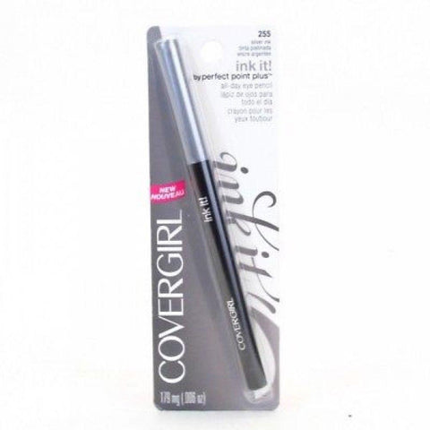 Covergirl Ink It By Perfect Point Plus, All-day Pencil Eyeliner YOU CHOOSE, Eyeliner, Eyeliner, makeupdealsdirect-com, 225 Silver Ink, 225 Silver Ink
