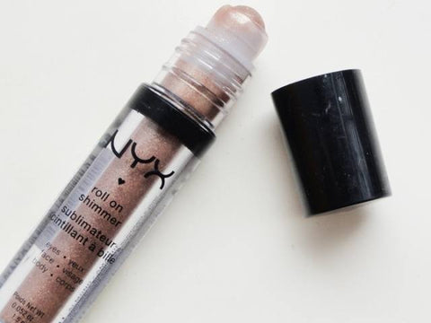 Nyx Roll on Shimmer Eye Shadow Face /body Shimmer (Choose Your Color), Eye Shadow, NYX, makeupdealsdirect-com, Almond RES11 hs2414, Almond RES11 hs2414