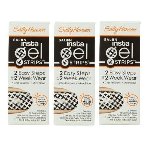 Lot Of 3 Sally Hansen Insta Gel Strips 16-strips-chip Resistant #440 Bonus Check, Manicure/Pedicure Tools & Kits, Sally Hansen, makeupdealsdirect-com, [variant_title], [option1]