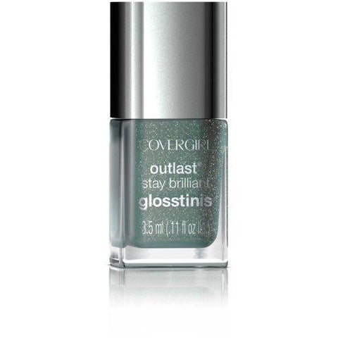 Covergirl Outlast Stay Brilliant Nail Glosstinis 635 Scalding Emerald, Nail Polish, COVERGIRL, makeupdealsdirect-com, [variant_title], [option1]