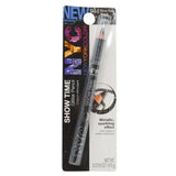 Nyc Showtime Glitter Pencil,"Choose Your Shade!", Eyeliner, Nyc, makeupdealsdirect-com, 944 Show Time Black, 944 Show Time Black