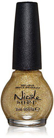 Nicole By Opi Carried Away, Nail Polish, Carrie Underwood, Gold Glitter, Nail Polish, OPI, makeupdealsdirect-com, [variant_title], [option1]
