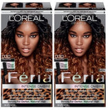 L'Oreal Paris Feria Intense Ombre Hair Color, Black O30, Hair Color, Black, makeupdealsdirect-com, Pack of 2, Pack of 2