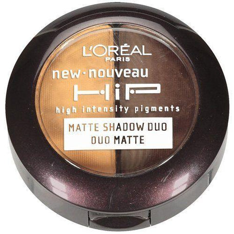 L'Oreal HiP MATTE SHADOW DUO 907 Striking, Eye Shadow, l'oreal, makeupdealsdirect-com, [variant_title], [option1]