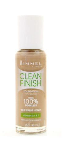 Rimmel Clean Finish Foundation 350 Warm Honey, "Choose Your Pack!", Foundation, Rimmel, makeupdealsdirect-com, PACK 1, PACK 1