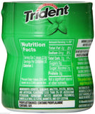 Trident Spearmint Sugar Free Gum With Xylitol (4) 60 Piece Pks 240 Total USA, Chewing Gum, Trident, makeupdealsdirect-com, [variant_title], [option1]