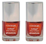 Covergirl Outlast Stay Brilliant Glosstini Polish, 610 Rogue Red Choose Pack, Nail Polish, Covergirl, makeupdealsdirect-com, Pack of 2, Pack of 2